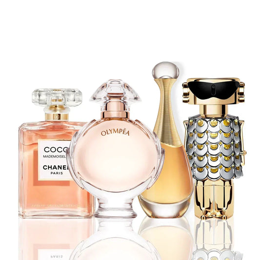 Kombo 4 Parfémy - Coco Chanel + Olympea + J'Adore + Fame 100ML